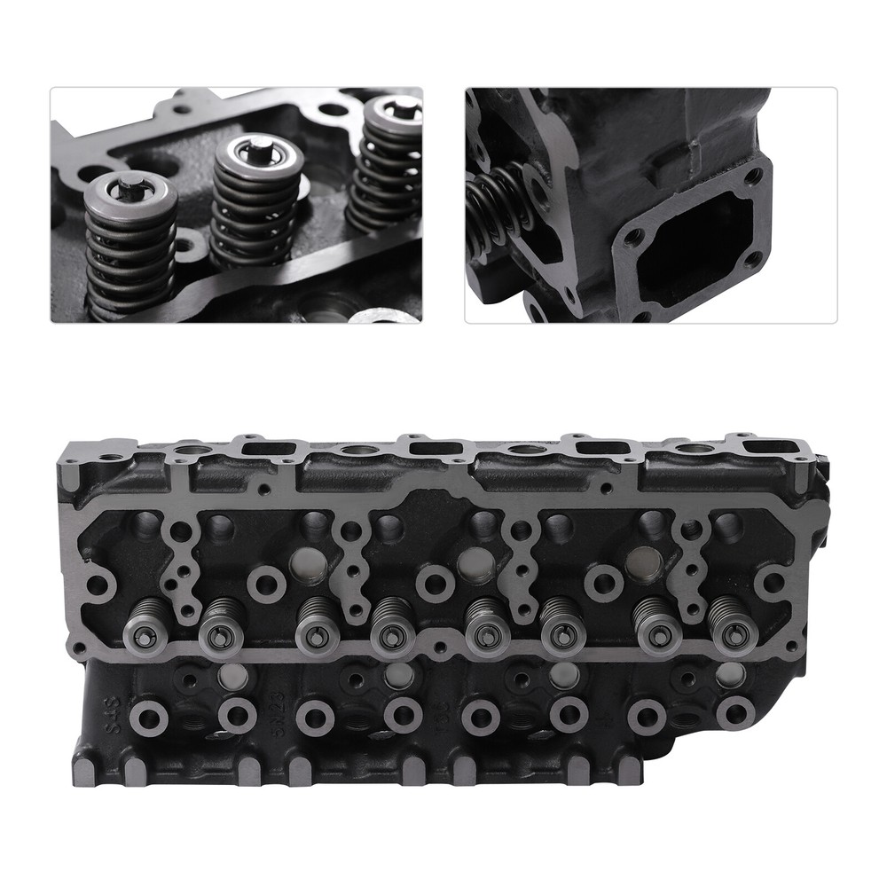 FACTORY COMPLETE CYLINDER HEAD ASSY FIT MITSUBISHI S4S ENGINE DIRECT REPLACEMENT