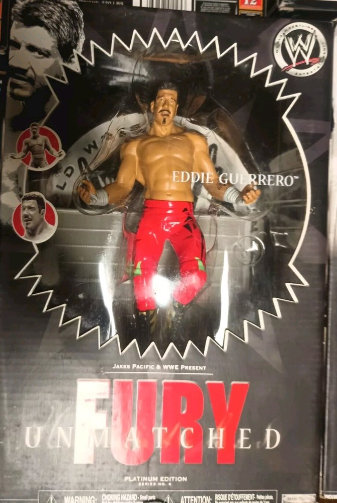 NIB WWE Jakks Unmatched Fury Eddie Guerrero Figure 2007 Platinum Edition/Series6