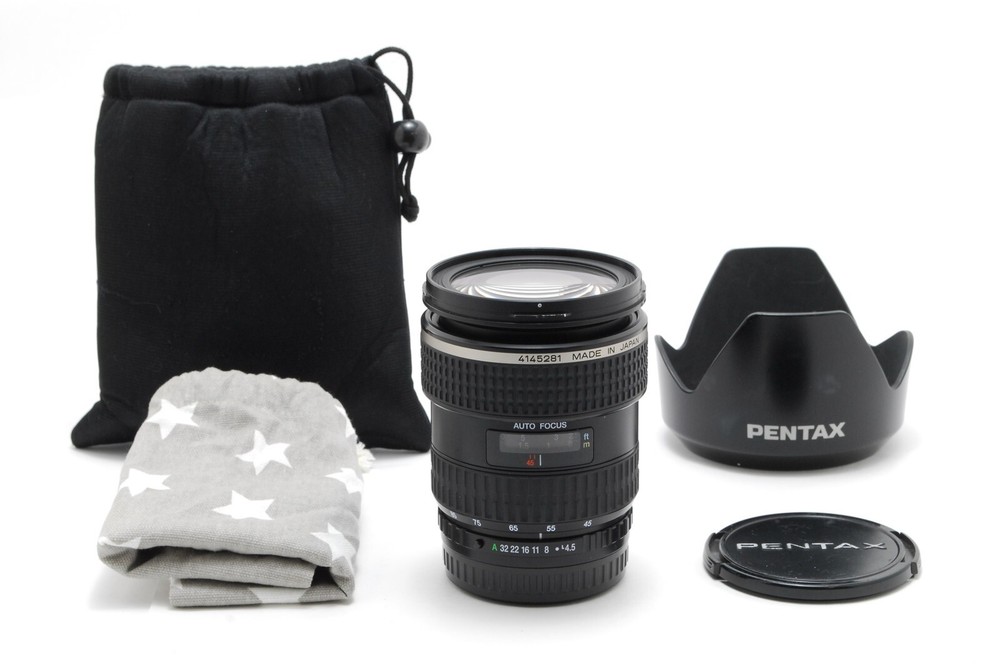 SMC Pentax-FA 645 45-85mm F4.5 Zoom Lens for 645N/NII Japan EXC+5 Condition