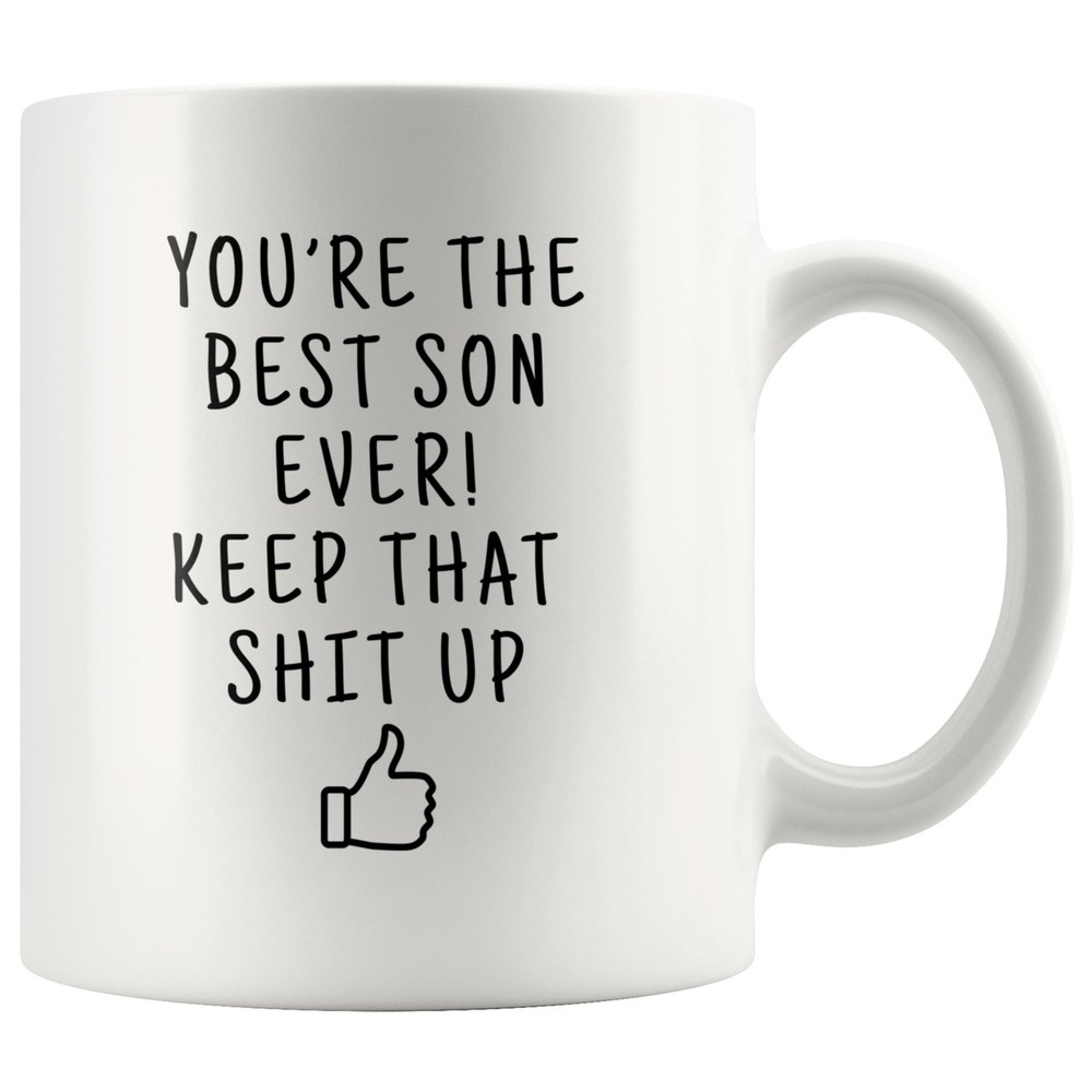 Son Gifts Gift For Son Funny Son Gift Best Son Gift Best Son Mug Son Coffee Mug