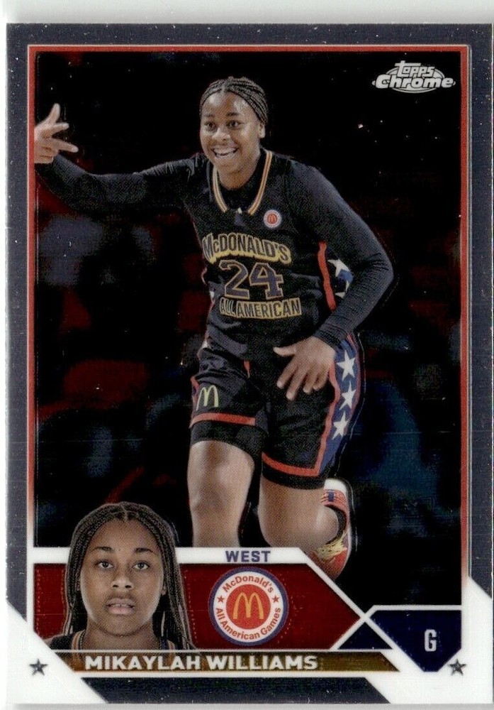 2023-24 CHROME MCDONALD'S ALL AMERICAN MIKAYLAH WILLIAMS LOUISIANA STATE