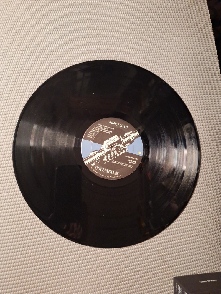 Vintage Pink Floyd / Wish You Were Here Vinyl Record LP / Record Only