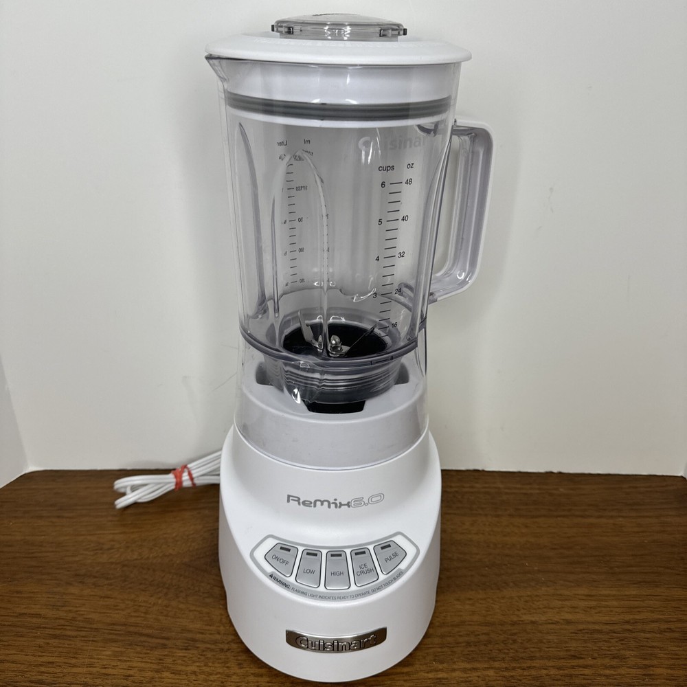 Cuisinart SPB-8 Remix 6.0 600W Blender in White – Powerful Smoothie Maker
