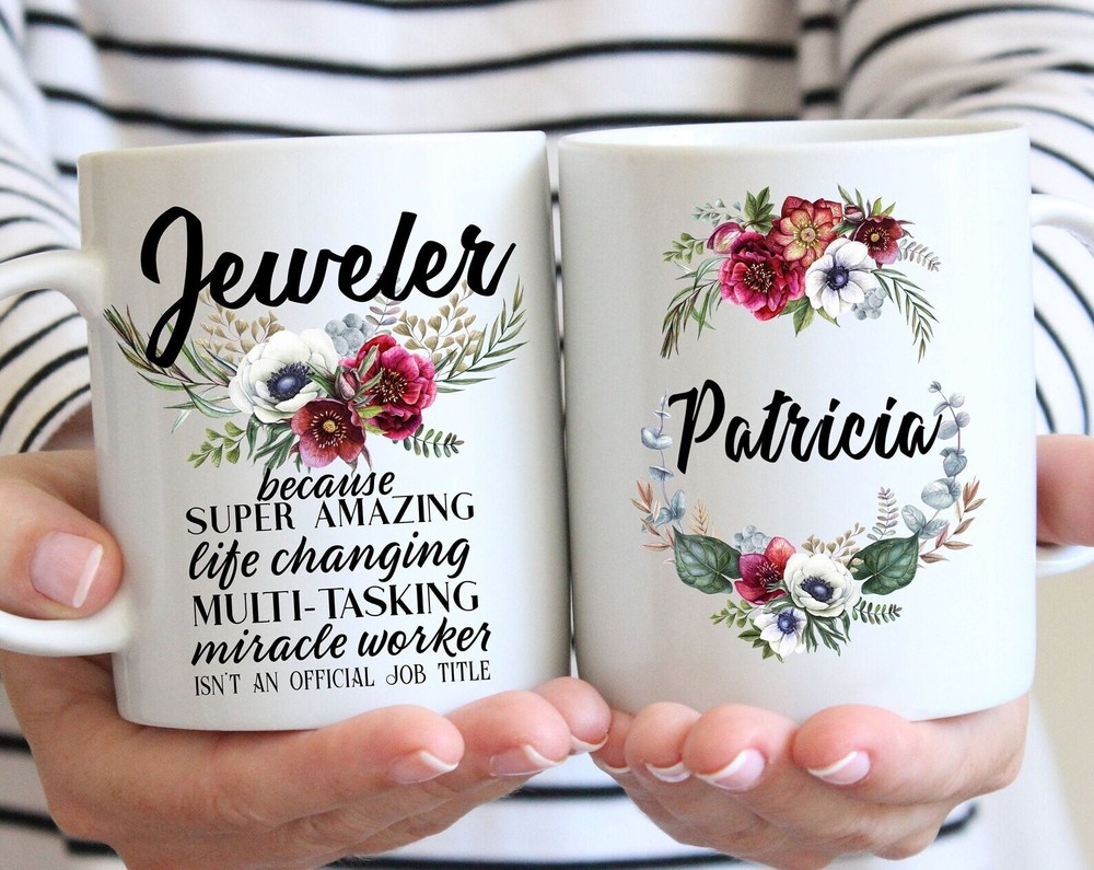 Personalized Jeweler Gift For Women L Thank You Appreciation Birthday Christmas