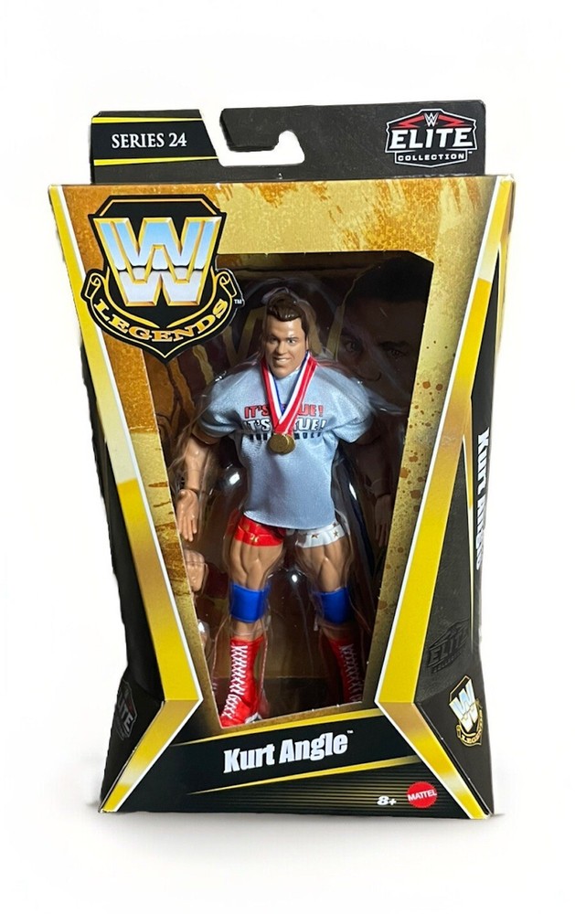 WWE Elite Legends Series 24 Mattel Kurt Angle Wrestling Figure WWF New & Sealed