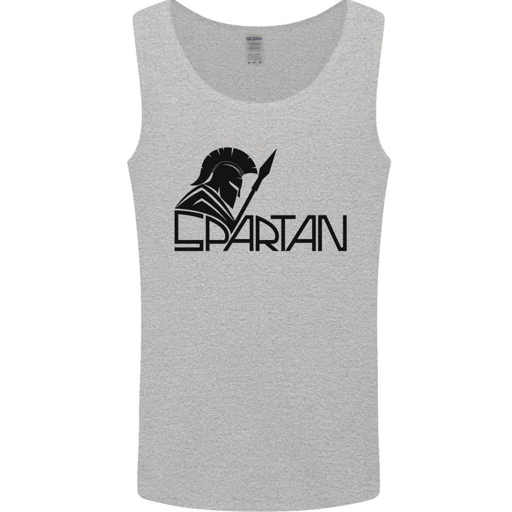 Spartan Gym Training Top Bodybuilding Mens Vest Tank Top