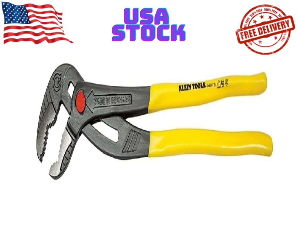 Klein Tools D504-10B Quick-Adjust Klawâ„¢ Pump Pliers, 10-Inch