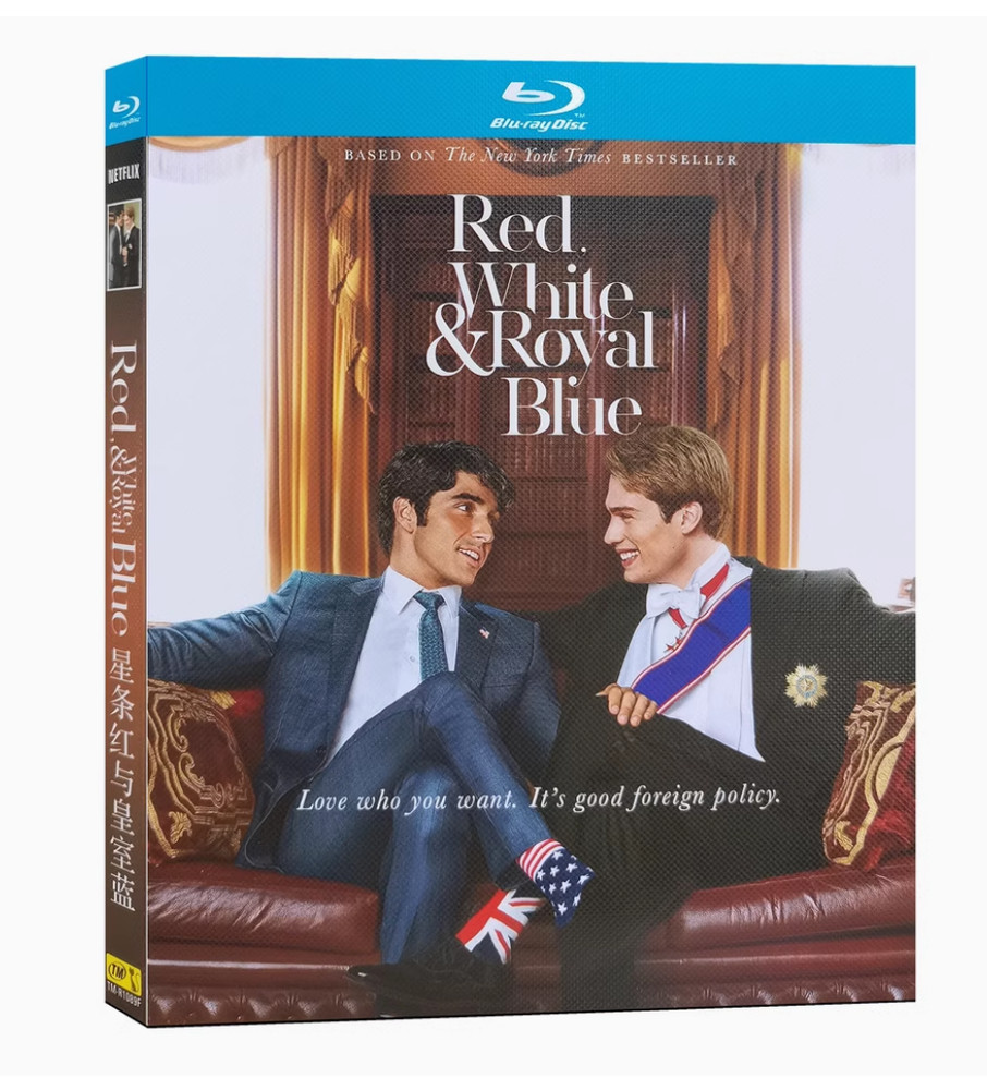 Red, White & Royal Blue (2023)BD Movie TV Film 1-Disc All Region New Box Set