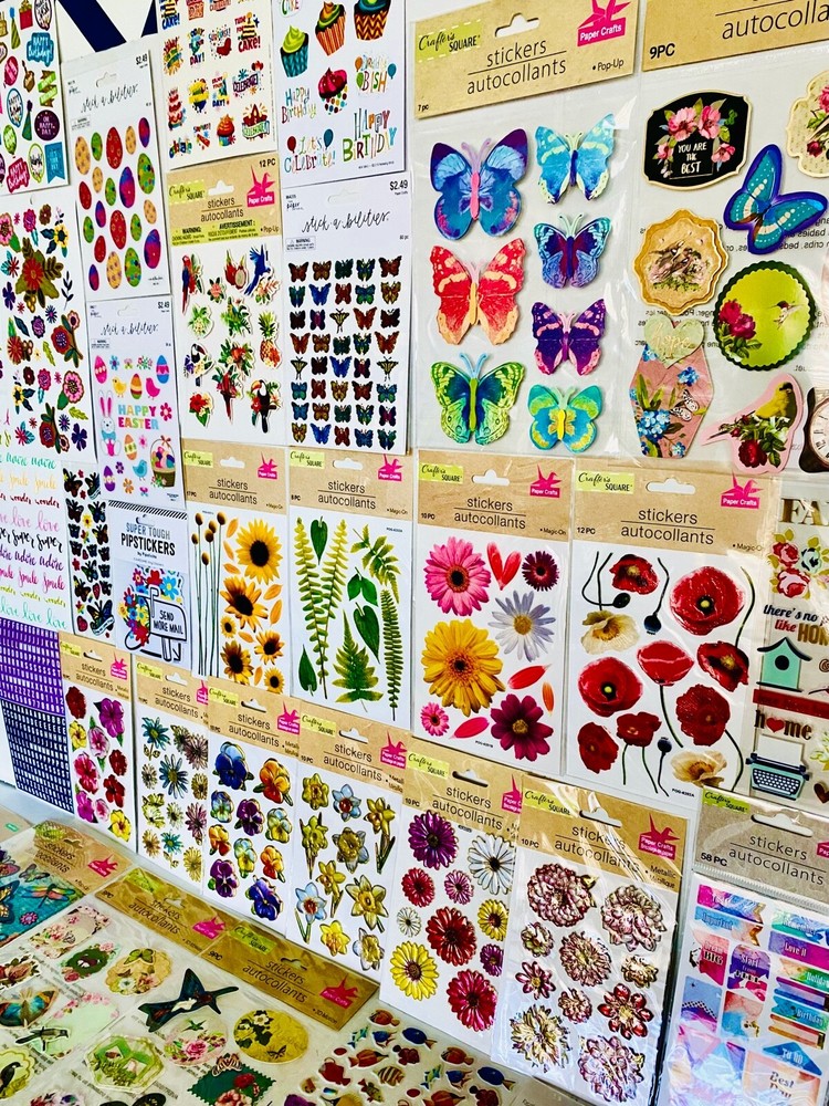 999 HAPPY STICKERS! ⭐️🌈🦄💗😊 Glitter Pop Up Glossy Puffy Bright Vibrant Colors