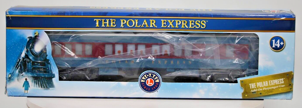 LIONEL 84602 Polar Express Disappearing Hobo Car with Snow-Covered Roof  