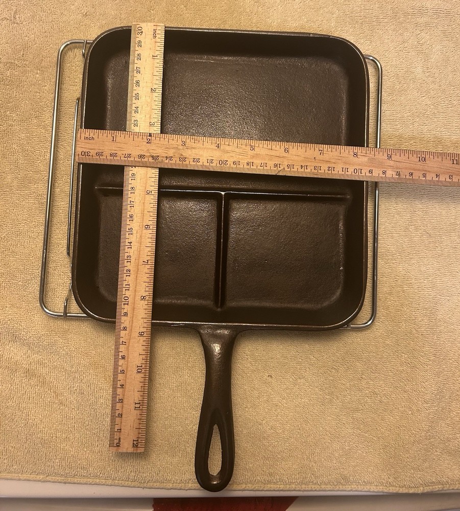 Vintage Lodge Cast Iron Breakfast Skillet