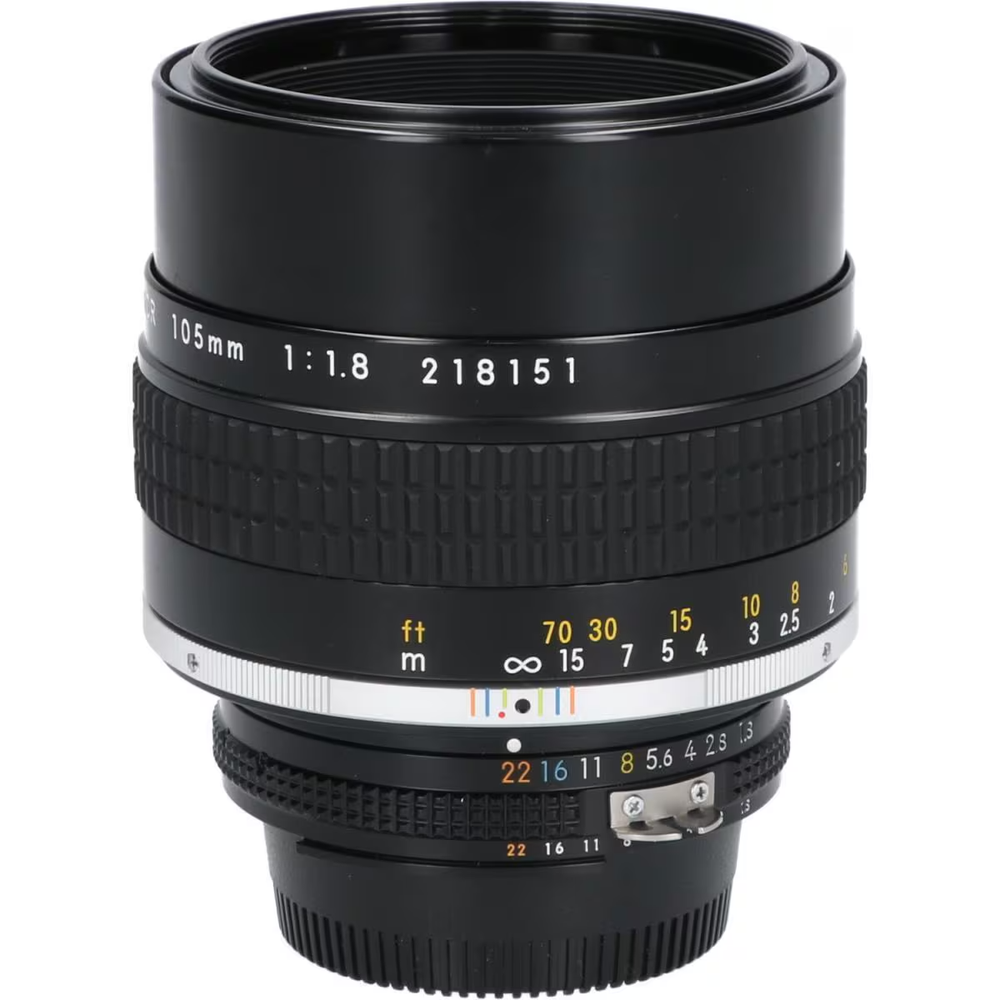 NIKON AI105 1.8S Lens 260-006-589-4262 Authentic Fast Prime Portrait