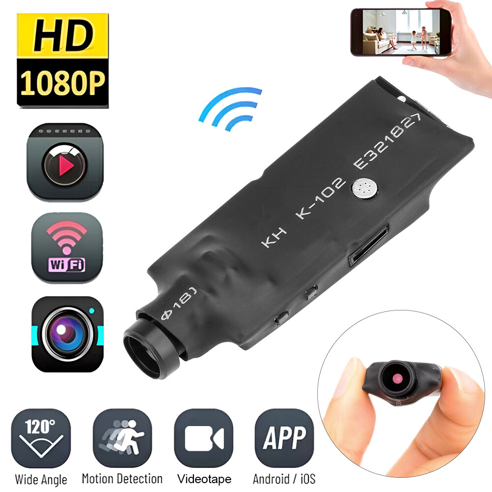 HD 1080P WiFi Mini Spy Camera DIY Hidden DVR Nanny Cam