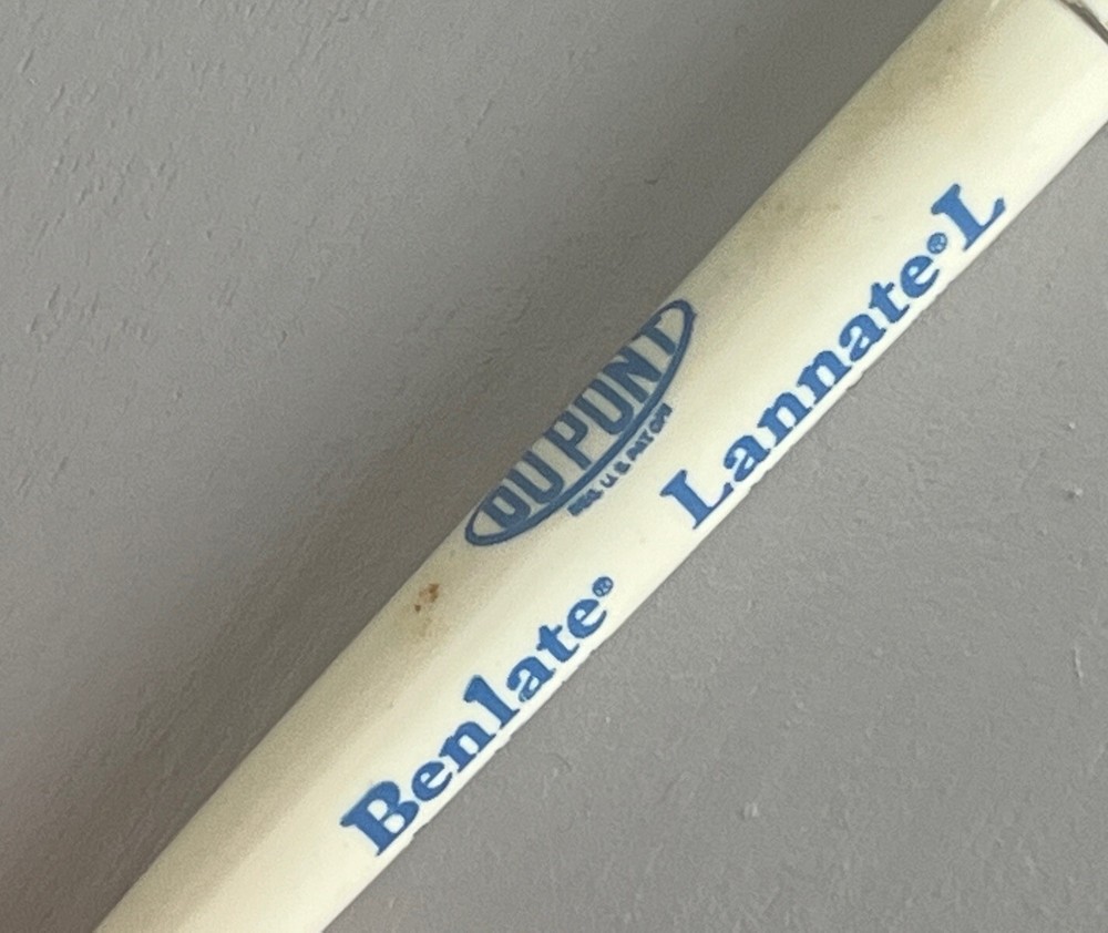 Vintage Advertising Pen DuPont Benlate Lannate Insecticide Fungicide