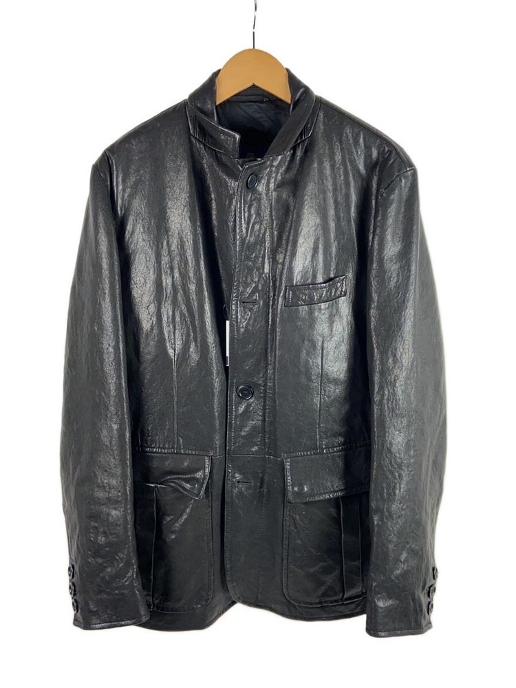 Maurizio Baldassari Leather Jacket Blouson/-/Sheep Leather/Blk 3404