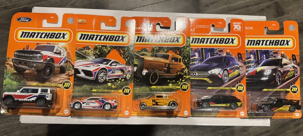 lot of matchbox super chase cars 2024
