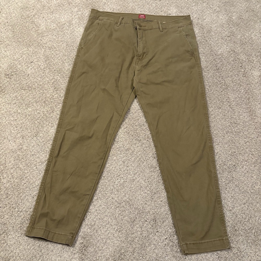 LEVI'S XXCHINO Mens 36 x 30 Standard Taper Fit Pants Tan Khakis