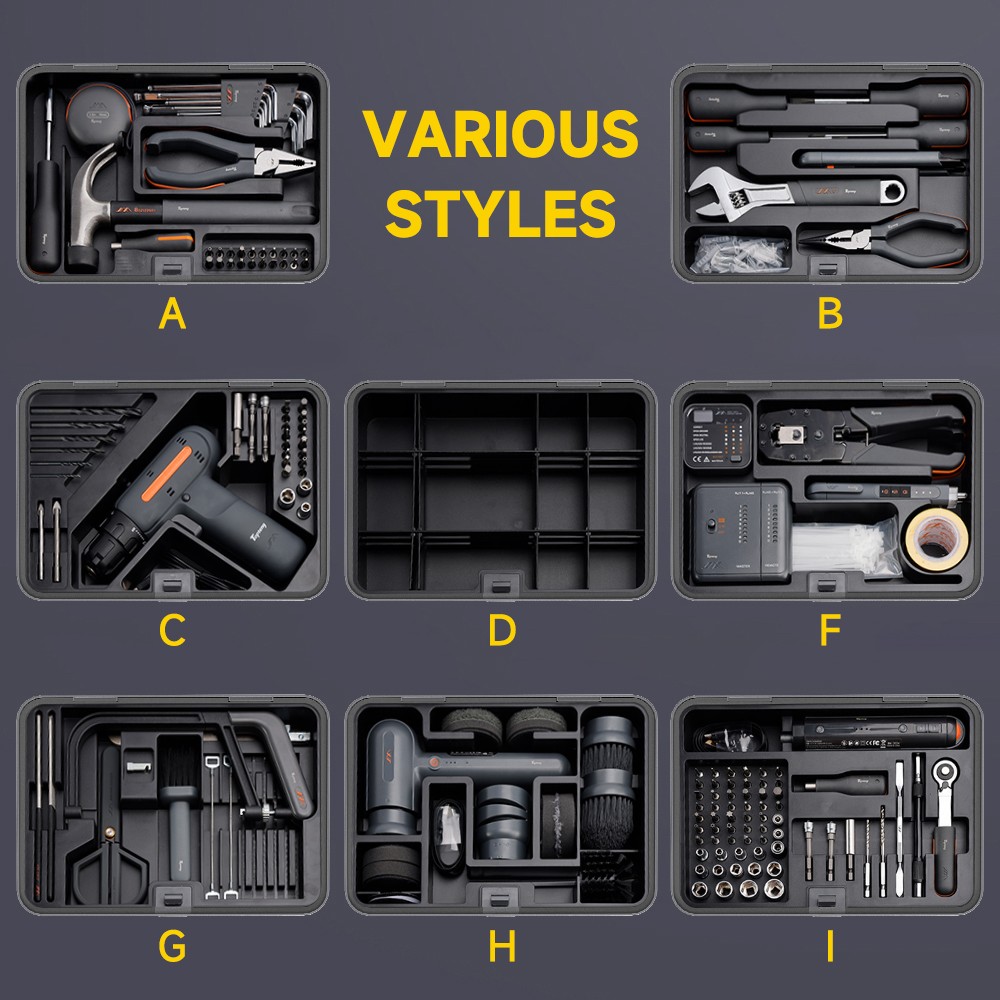 Customizable General Household Tool Kit  Perfect for Homeowner  Diyer  Handyman