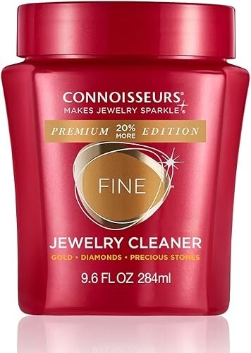 Premium Jewelry Cleaner for Connoisseurs 9.6 oz Liquid Solution