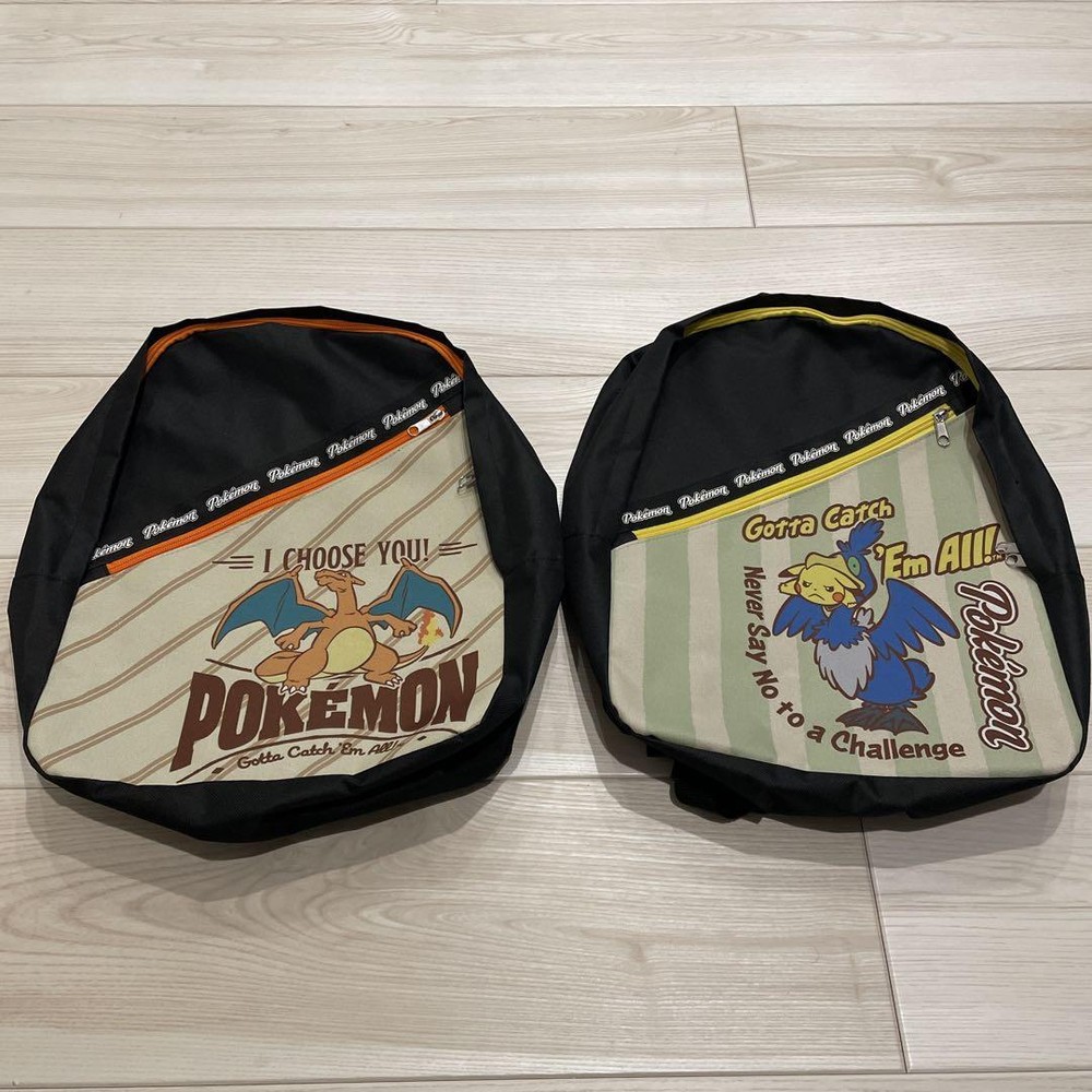 Pokemon Backpack Bag Pikachu Charizard