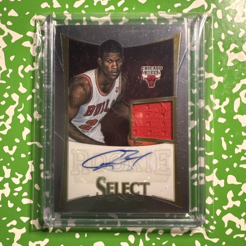 2012-13 Panini Select Rookie Jersey Auto - #262 Jimmy Butler /399 Rpa