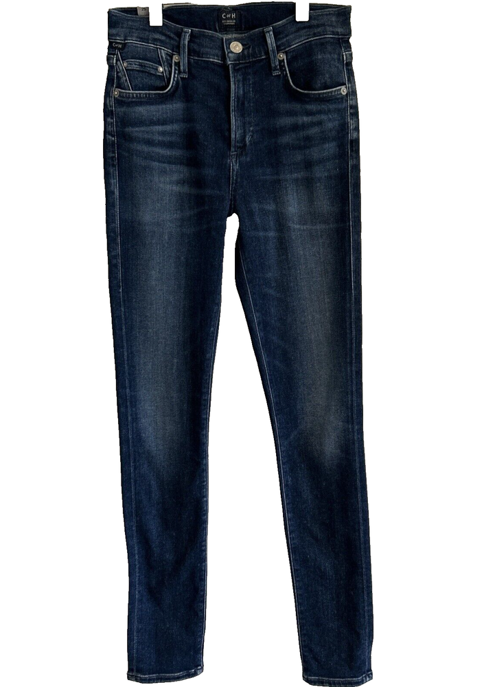 Citizens Of Humanity Women’s High Rise Skinny Jeans 25 Rocket Dark Wash Blue