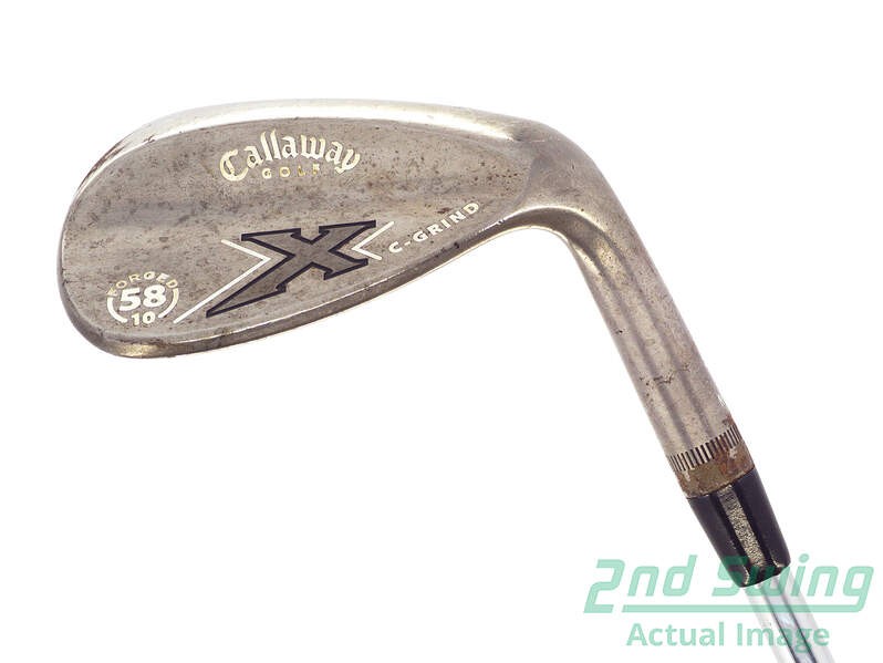 Callaway X-Series Chrome 58° Lob Wedge Steel Flex Right 35.5in Golf Club