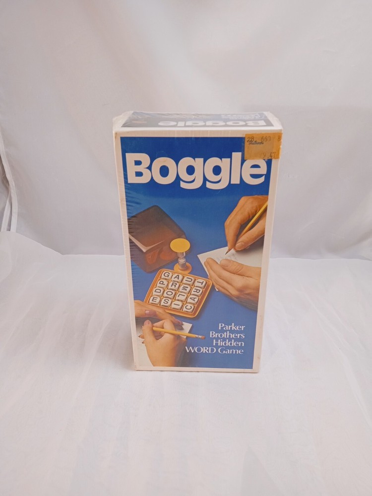 Boggle Hidden Word Game Vtg 1980 NEW