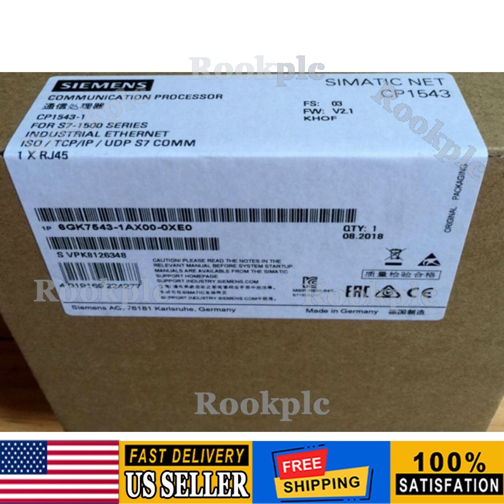 New Siemens 6GK7 543-1AX00-0XE0 6GK7543-1AX00-0XE0 Communications processor