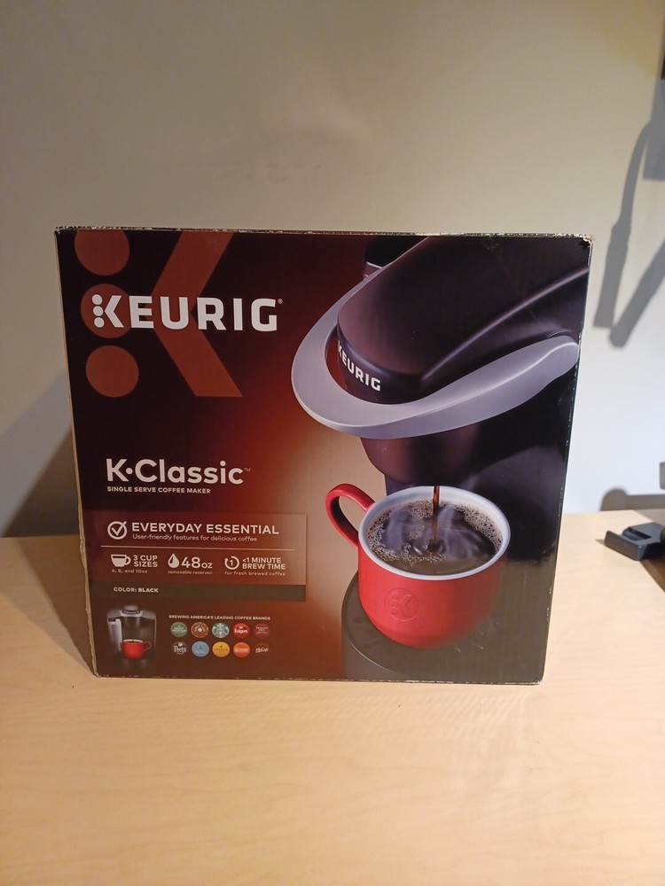 Keurig K-Classic K55 Single Serve Programmable K-Cup Pod Coffee Maker - Black
