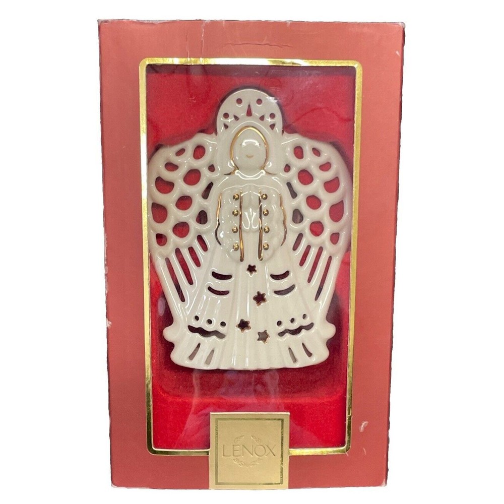 Lenox Bright Christmas Angel Candle Holder