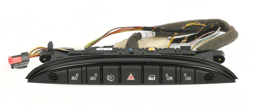 Jaguar 2008 XJ Hazard Button and Seat Control Panel Module 5W93-14B560-SCA