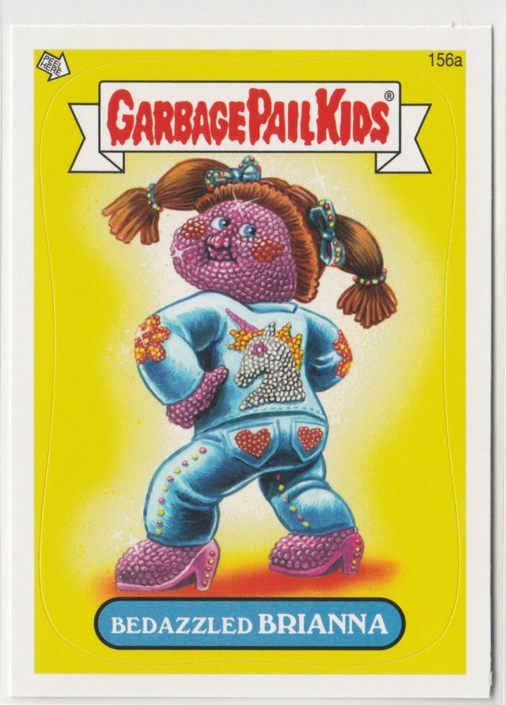 Bedazzled Brianna #156a Garbage Pail Kids GPK 2013 Series 3 BNS3 Brand New