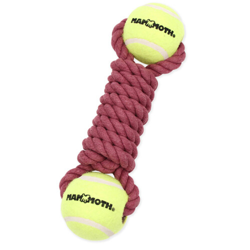 Mammoth Pet Products Twister Bone w/2 Tennis Balls Dog