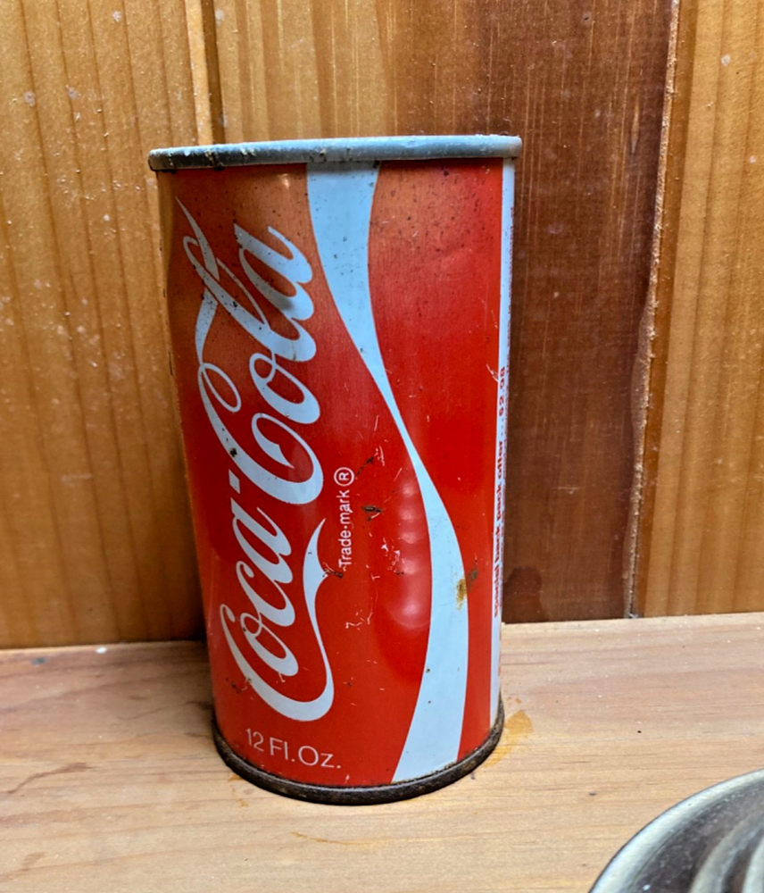 1972 Coke Coca-Cola Special Back Pack Offer 12 OZ Pull Tab Soda Can