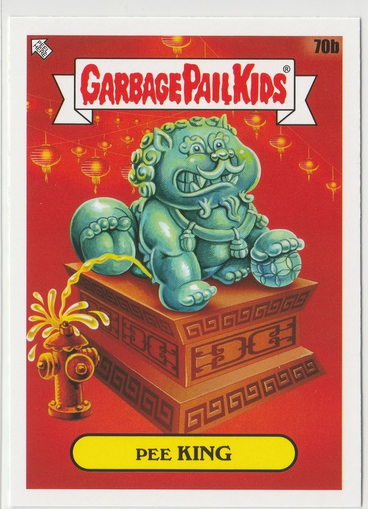 Pee King #70b Garbage Pail Kids GPK 2021 Vacation Series Card