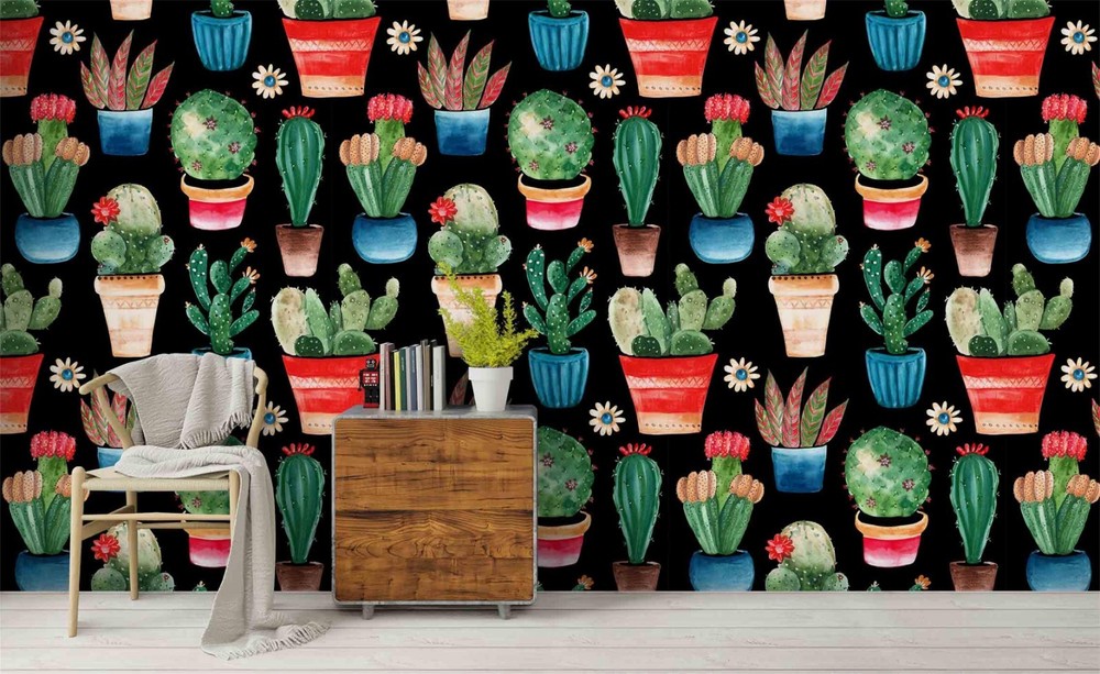 3D Tree Animal Cartoon Illustration Wall Murals Wallpaper Murals Wall Sticker