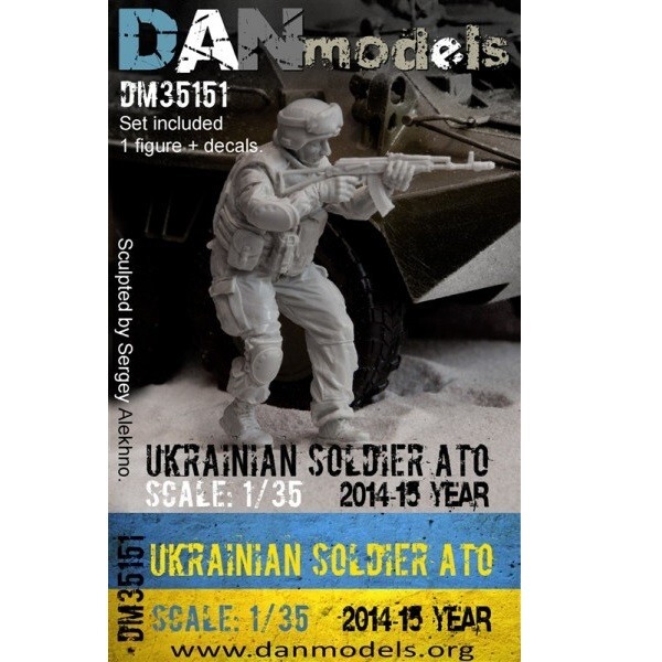 DAN Models 35151 Scale figure kit 1:35 Ukrainian Soldier 2014-2015. Ukraine. ATO
