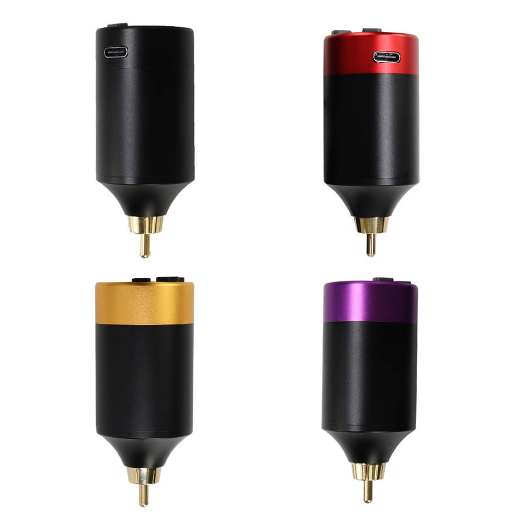 1500mAh Tattoo Pen Power Supply USB Rechargeable Long Lasting Aluminum Alloy BX5