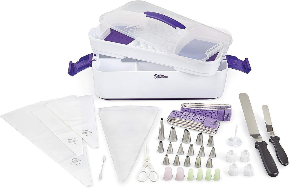 Wilton Decorator Preferred Cake Decorating Set Cake Decorating Tips 48 Piece