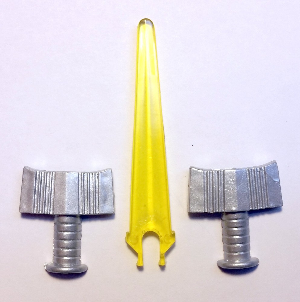 PRESALE Masters Universe MOTU Vintage Laser Power He-Man Sword & Hilt Set Repro