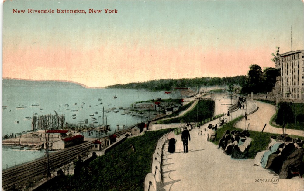 New Riverside Extension, New York, Leighton & Valentine Co.,N.Y. City, Postcard