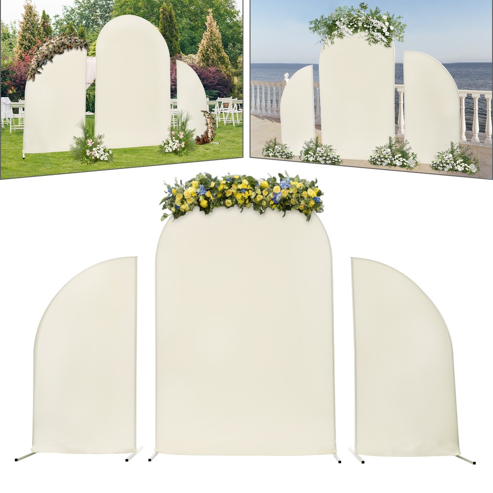 Metal Wedding Arch Stand for Backdrops and Decorations  