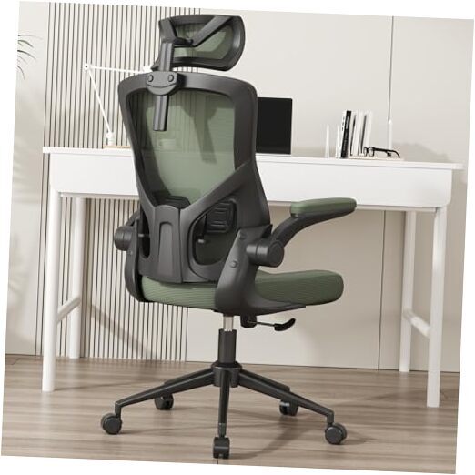 ???? ?????? ?????, Ergonomic Mesh Desk Hunter Green Modern