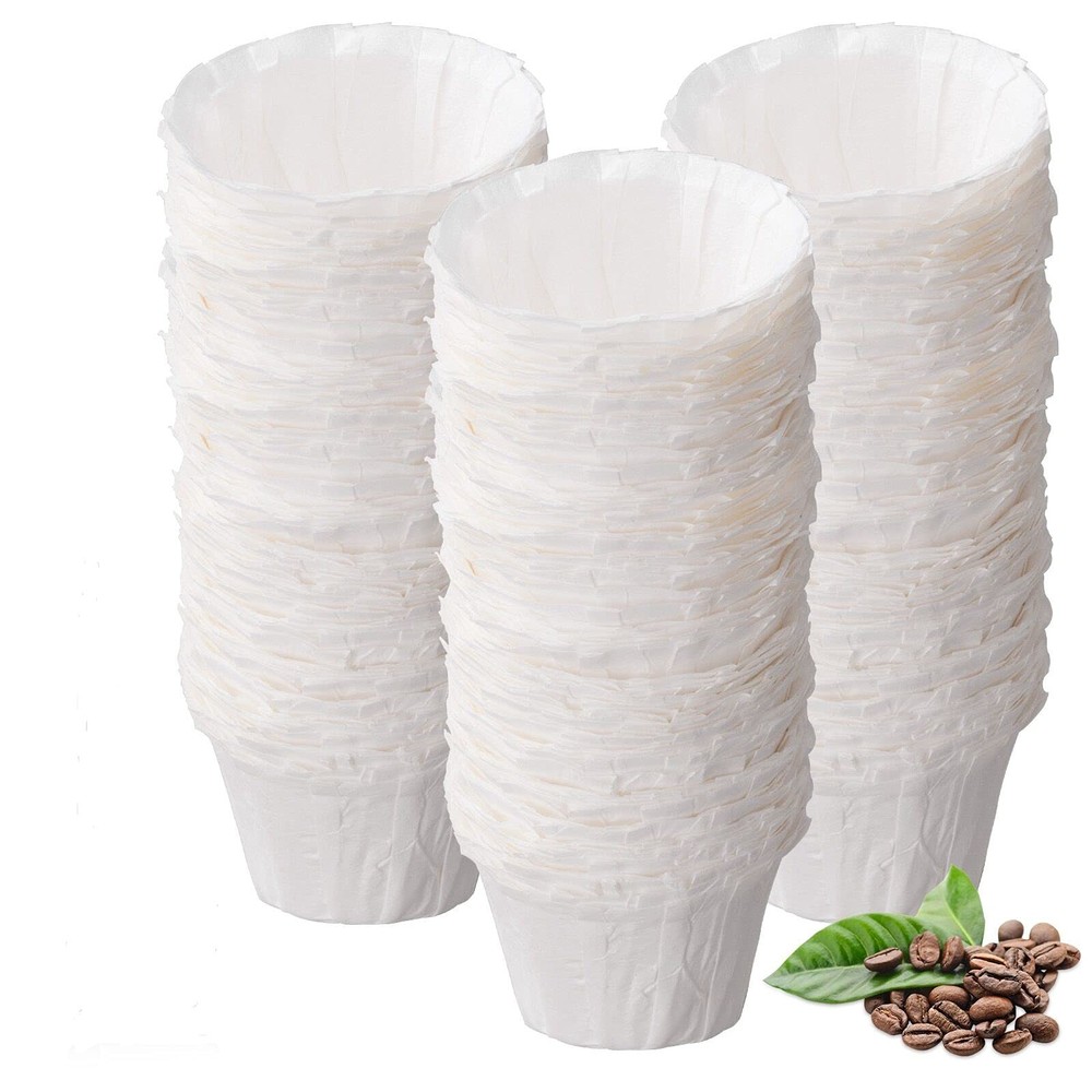 Disposable Paper Coffee Filters for Keurig Single Brewer Reusable Cone Basket