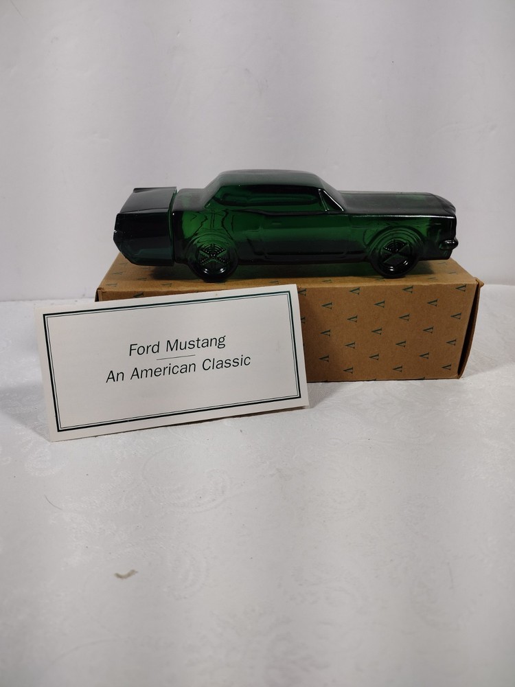 Rare Avon 1964 1/2 Ford Mustang Decanter New and Unopened, Wild Country Cologne