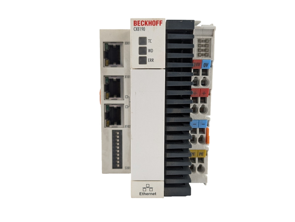 Beckhoff CX8190 Standard PLC Module DIN Rail Industrial PC *NEW* OPEN BOX