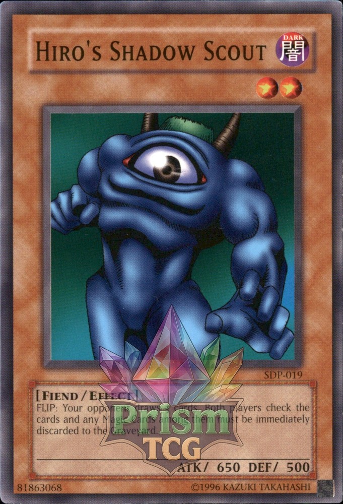 Hiro's Shadow Scout SDP-019 Yugioh
