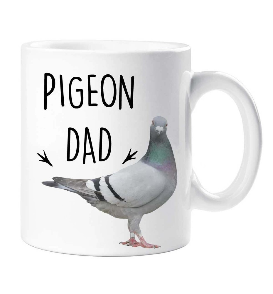 Pigeon Mug Pigeon Dad Fathers Day Birthday Christmas Pet Present