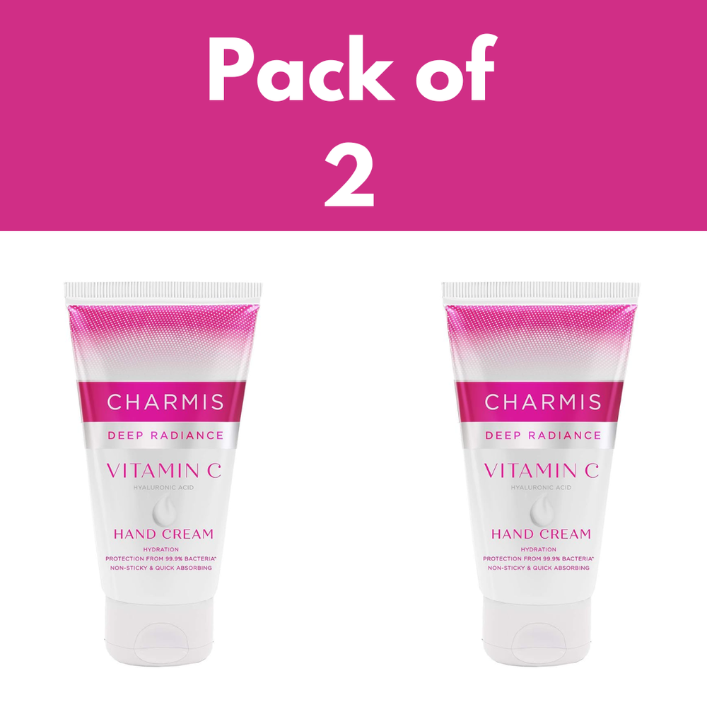 Charmis Deep Radiance Vitamin C Cream for Hands with Hyaluronic Acid 150g